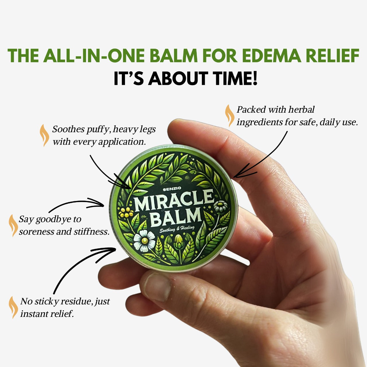 MIRACLE BALM FOR PAIN RELIEF [BUY 1 GET 1 FREE]